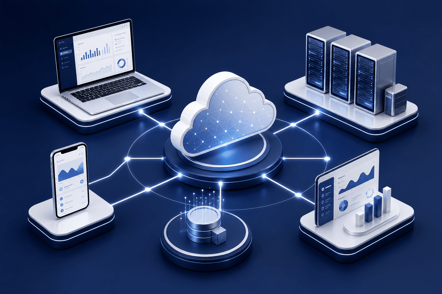 Connected solution model — experience, application, and infrastructure together